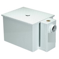 20 Lb Zurn Z1170-300 Acid Resistant Grease Trap 10 GPM