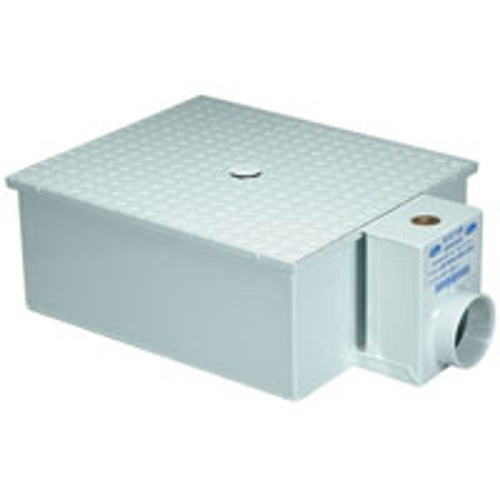 LOW PROFILE GREASE TRAP 70 LB ZURN Z1171-700 35 GPM w 4" INLET