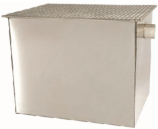 RP-100-SS 200 LB Rockford All Stainless Grease Trap Interceptor