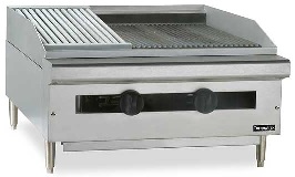 48" Lava Rock Charbroiler Therma-Tek TC48-48CRB