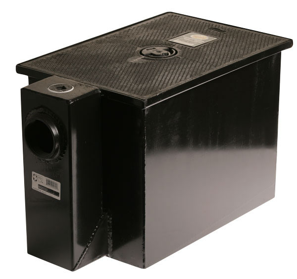 50 LB JR Smith 8025 Heavy Duty Grease Trap Interceptor 25 GPM