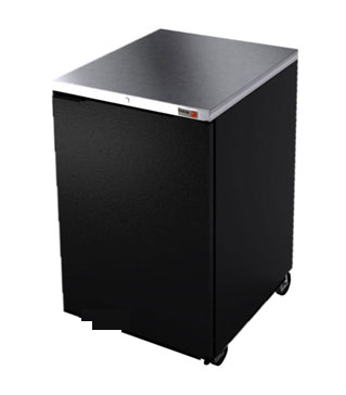 24" Fagor Black-Finish Back Bar Cooler- 415 Cans, FBB-24
