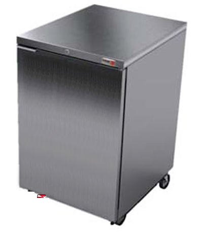 24" Fagor Stainless-Finish Back Bar Cooler- 415 Cans, FBB-24S