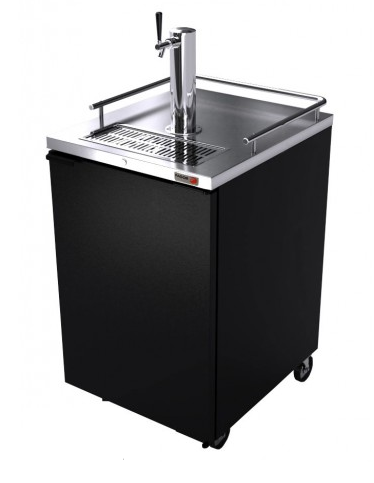 Fagor 24" Black-Finish Direct Draw Beer Cooler- 1 Keg, FDD-24