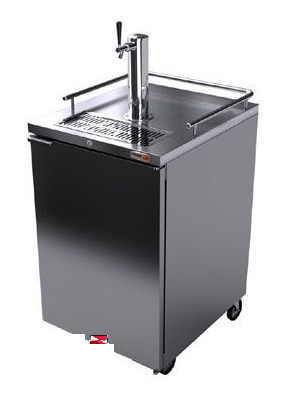 Fagor 24" SS-Finish Direct Draw Beer Cooler- 1 Keg, FDD-24S