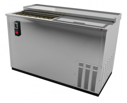Fagor 50" SS-Finish Horizontal Bottle Cooler-624 Cans, FBC-50S