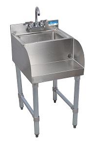 Slimline Underbar Blender Station w Faucet BKUBS-1410BS-18P