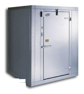 Leer 12 x 10 x 7'2" Walk-in Cooler Indoor Remote Floorless