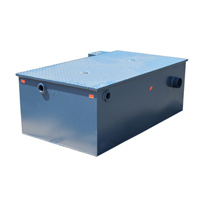 Zurn Z1186-ST-500 20 GPM Oil Interceptor W/Integral Storage Tank