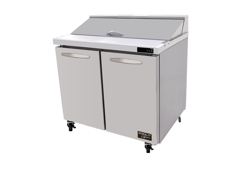 2 Door 36'' Sandwich Prep Table KST-36-2 Kool It