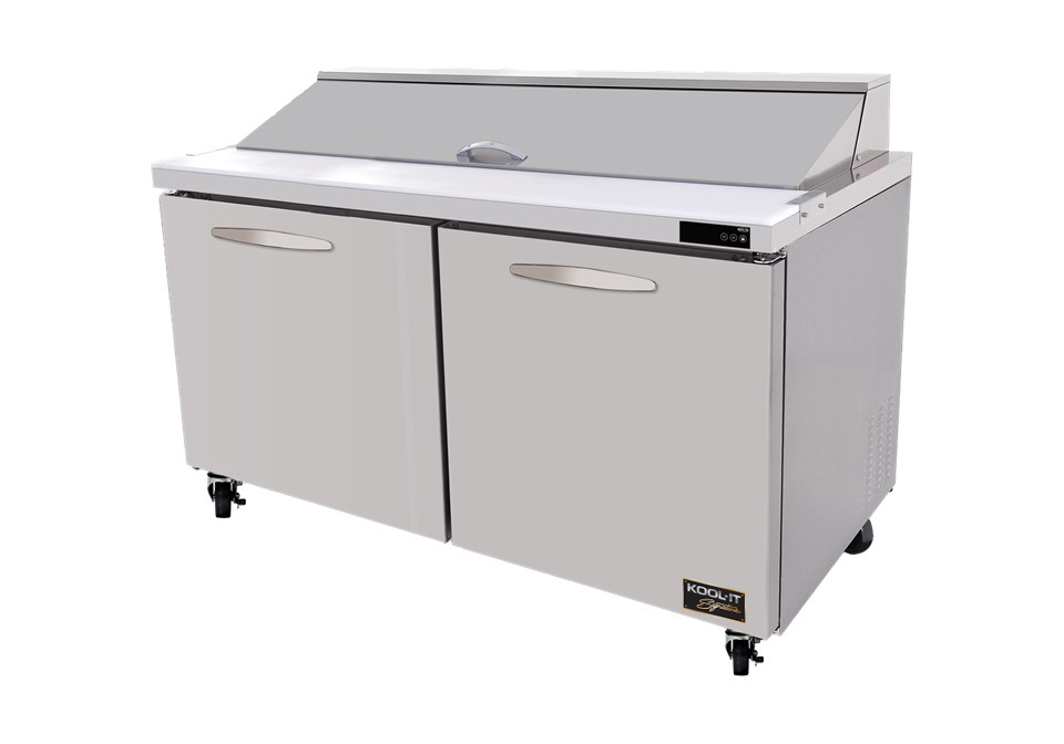 2 Door 60'' Sandwich Prep Table KST-60-2 Kool It