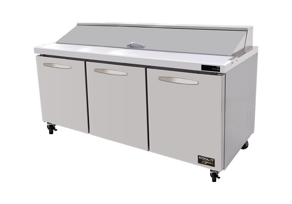 3 Door 72'' Sandwich Prep Table KST-72-3 Kool It