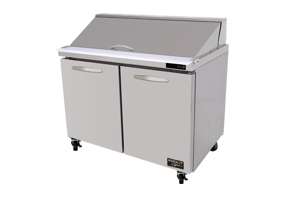 2 Door 48'' Megatop Sandwich Prep Table KSTM-48-2 KOOL-IT