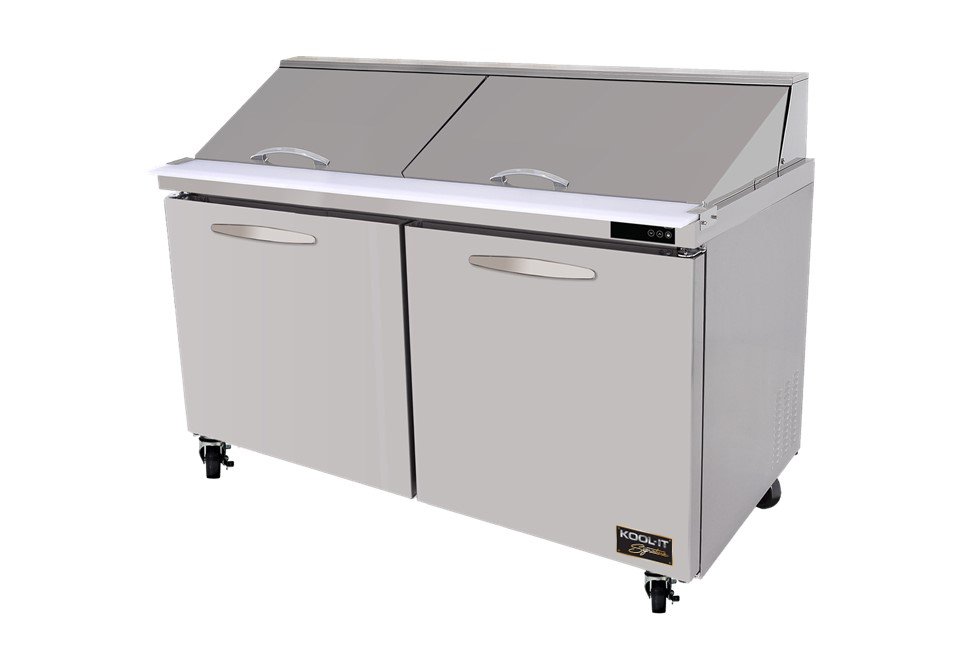 2 Door 60'' Megatop Sandwich Prep Table KSTM-60-2 KOOL-IT