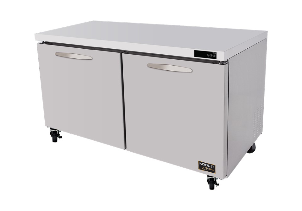 2 Door Undercounter Refrigerator 60'' KUCR-60-2 KOOL-IT