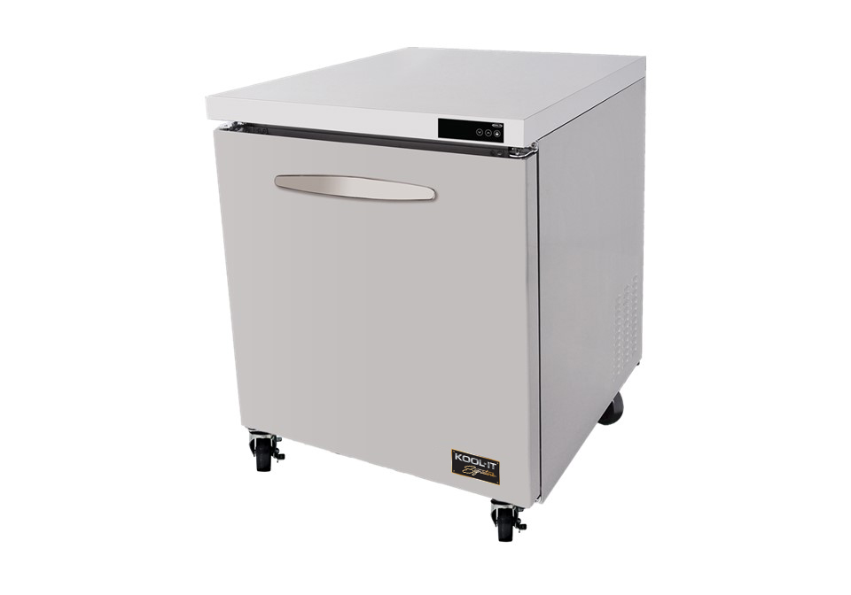 1 Door Undercounter Freezer 27" KUCF-27-1 KOOL-IT