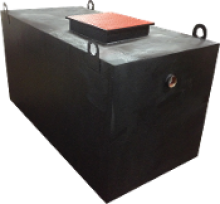 Rockford RGI-500 Gravity Grease Interceptor – 500 Gallon, 2,520 lb, 250 GPM, H20 Rated
