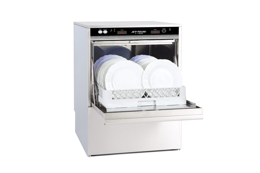 F-18DP Undercounter Dishwasher w/ Built-In Booster, 24 Racks/Hr Jet Tech