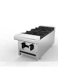 12" 2 Burner Commercial Hot Plate Asber USA AEHP-2-12