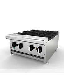 24" 4 Burner Commercial Hot Plate Asber USA AEHP-4-24