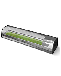 68" Glass Sushi Case Fagor Commercial VTP-175SL