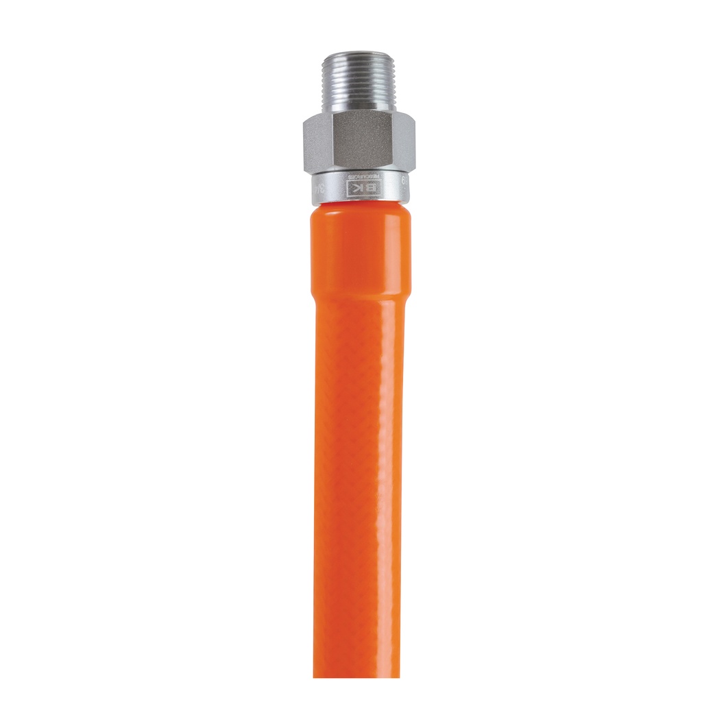 3/4" Diameter 36" Length Gas Hose Kit BK Resources BKG-GHC-7536-SCK3