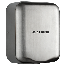 Alpine Hemlock Hand Dryer 400-20-SSB 220V Stainless Steel