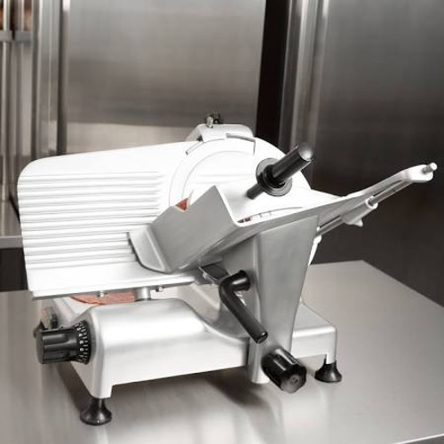 12" Manual Slicer Globe G12 Slicer l Gravity Feed Slicer - 1/2 hp
