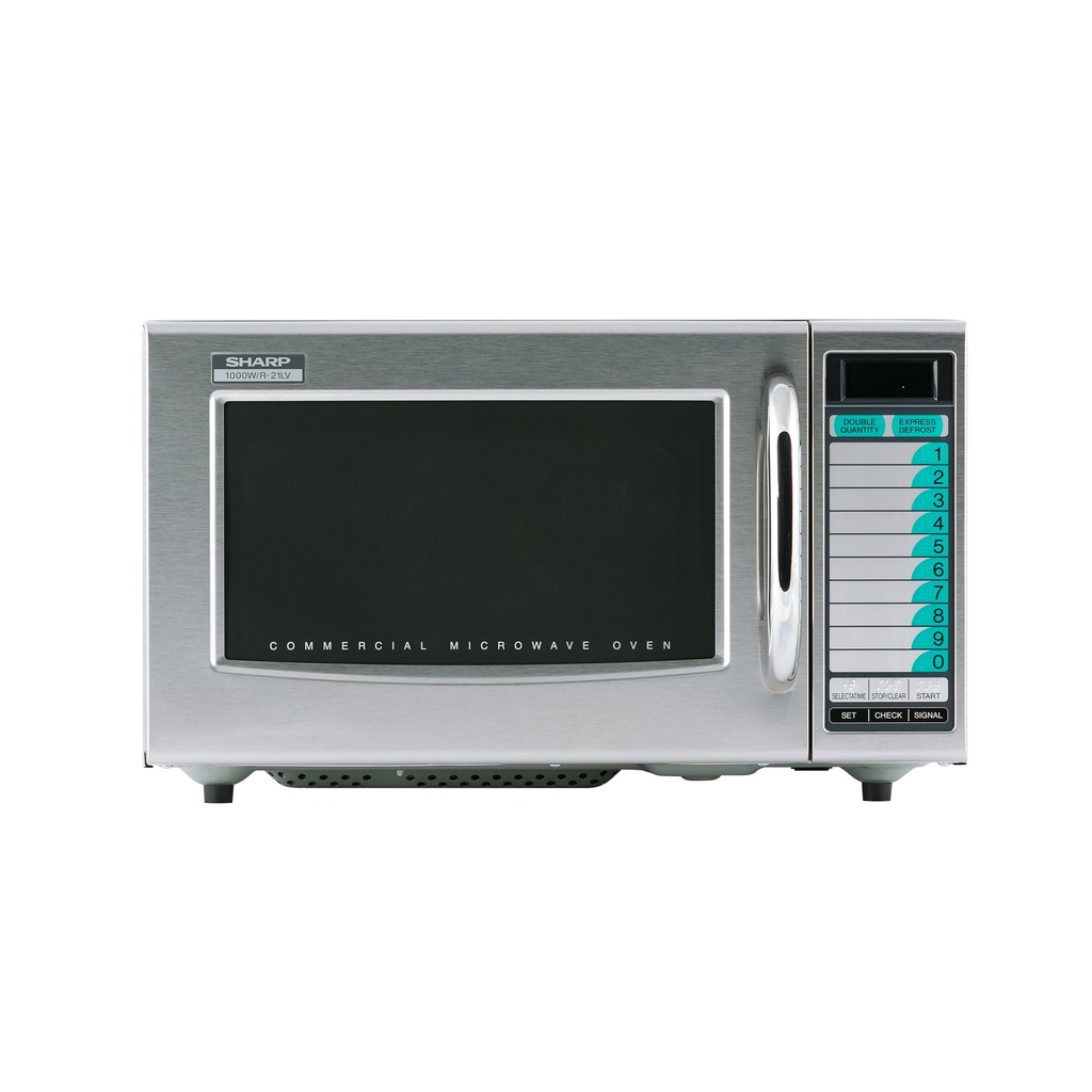 Sharp ® Commercial Medium Duty 1000W Digital Microwave R21LVF
