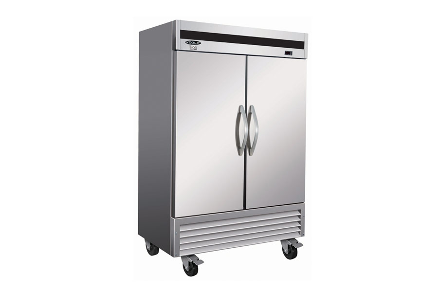 2 Door Freezer 47 Cu Ft Upright Bottom Mount IKON IB54F