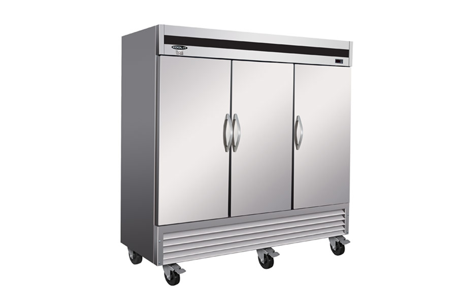 3 Door Refrigerator 72 CU FT IKON IB81R Upright bottom mount