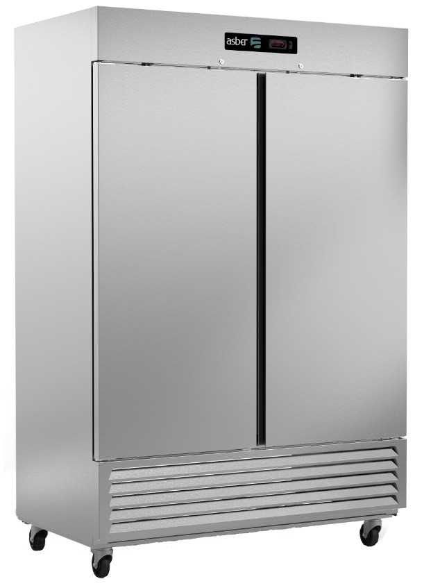 2 Door Reach-in Refrigerator 49 cu ft. Asber USA ARR-49