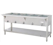 5-Well Duke Aerohot 72.37" Natural Gas Hot Food Steamtable w/ (5) 1000 BTU heat Wells 305-LP