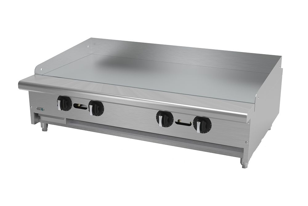 48" Thermostatic Griddle Gas Asber USA AETG-48 H