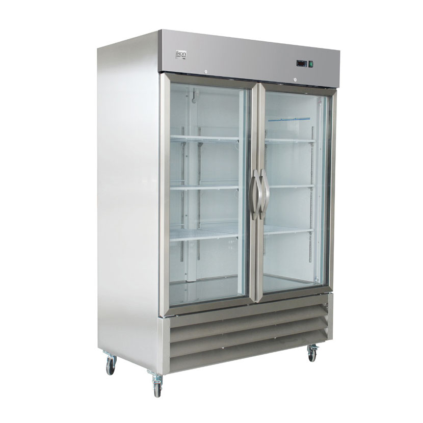 2 Door Freezer reach-in bottom mounted self-contained IKON IB54FG