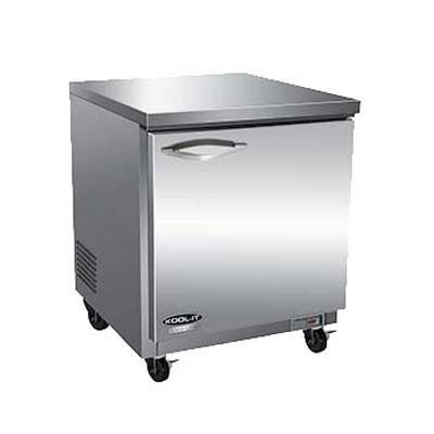 1 Door Undercounter Freezer, Rear Mounted IKON IUC28F