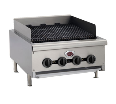 Wells HDCB-2430G Gas Charbroiler 24"W
