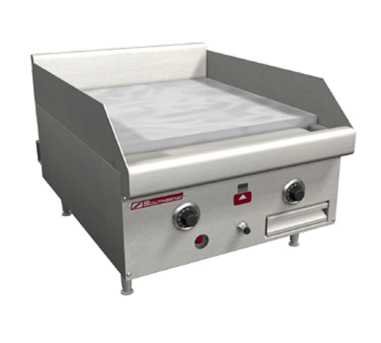 Southbend HDG-24-M Griddle Countertop Gas 24" W x 24" D Cooking Surface 1" Thick Polished Steel Plate Manual Controls