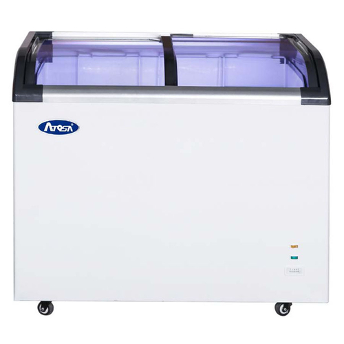 Atosa USA MMF9110 Chest Freezer 40-3/4W x 26-3/4D x 33-3/8H 9.6 cu ft Curved Top Sliding Glass Lid