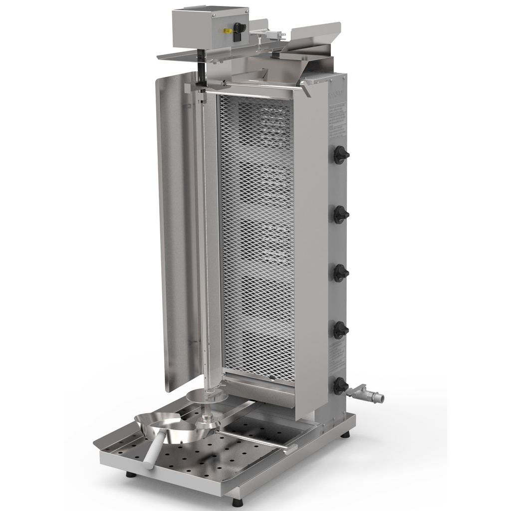 Inoksan PDG105MN Vertical Broiler (Gyro), Gas