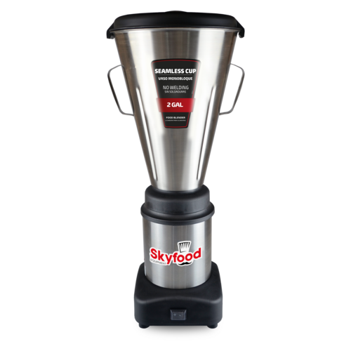 Skyfood Equipment LAR-8MBSE Tabletop Food Blender 2 Gallon Stainless Steel Container 1/2 HP 3500 RPM UL CSA NSF Certified