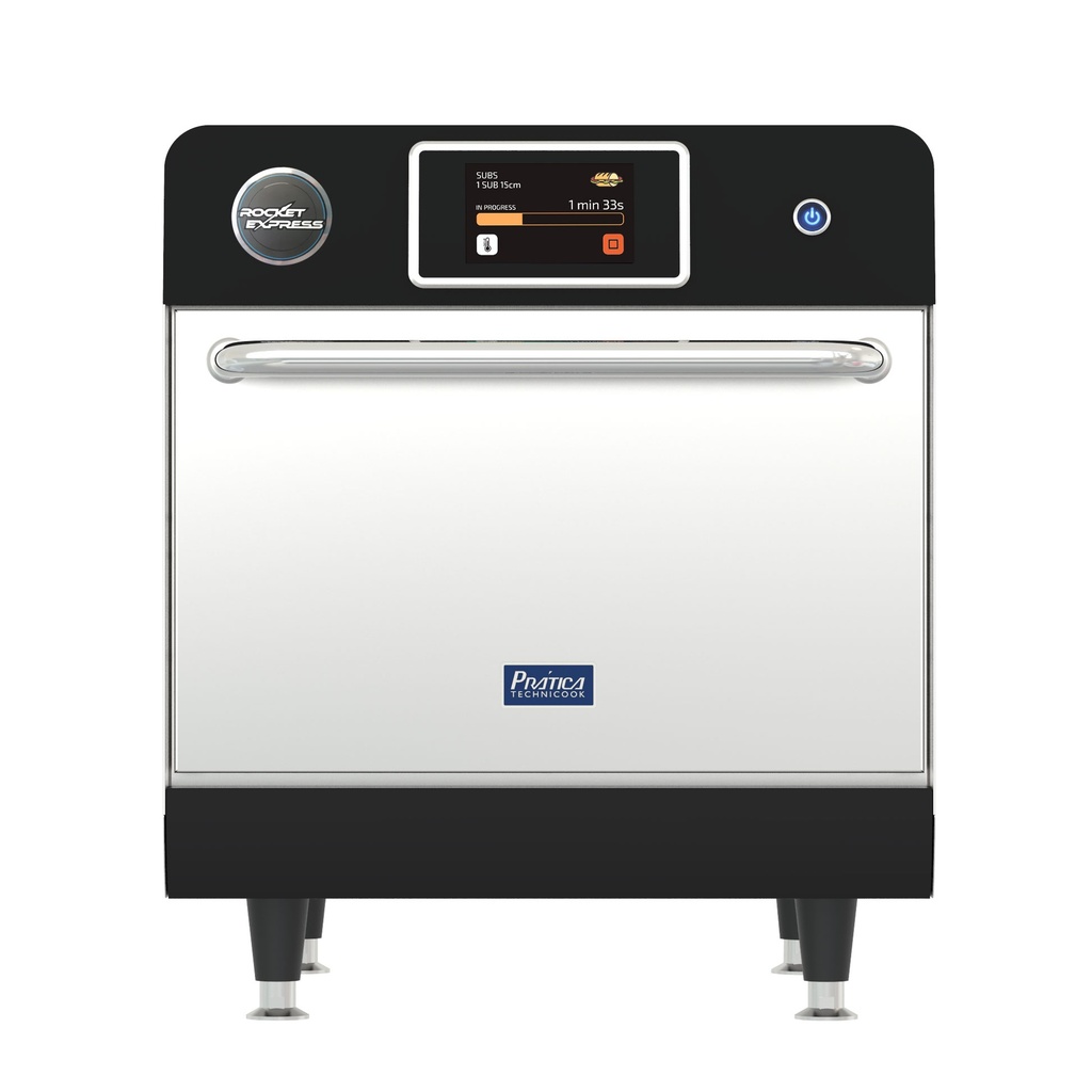 Pratica ROCKET EXPRESS Speed Oven | 4-Tech Cooking, 0.74 Cu Ft, Wi-Fi, Ventless