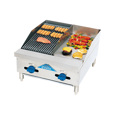 Comstock Castle FHP24-12-1RB Griddle / Charbroiler, Gas, Countertop