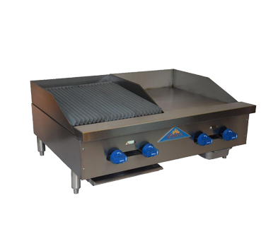 Comstock Castle FHP36-18-1.5RB Griddle / Charbroiler, Gas, Countertop