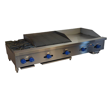 Comstock Castle FHP60-24-2RB Griddle / Charbroiler, Gas, Countertop