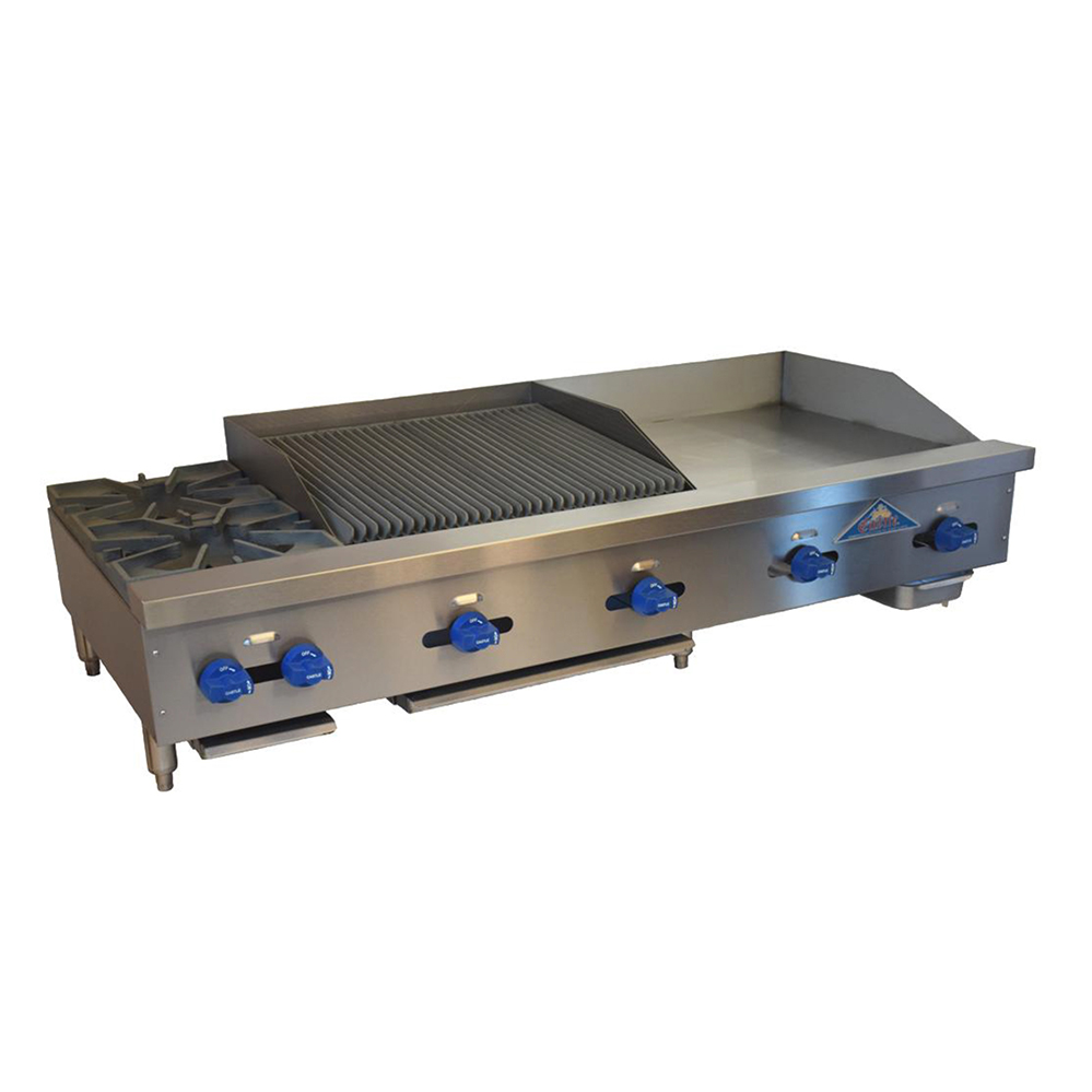 Comstock Castle 3260-24-2RB Griddle / Charbroiler, Gas, Countertop