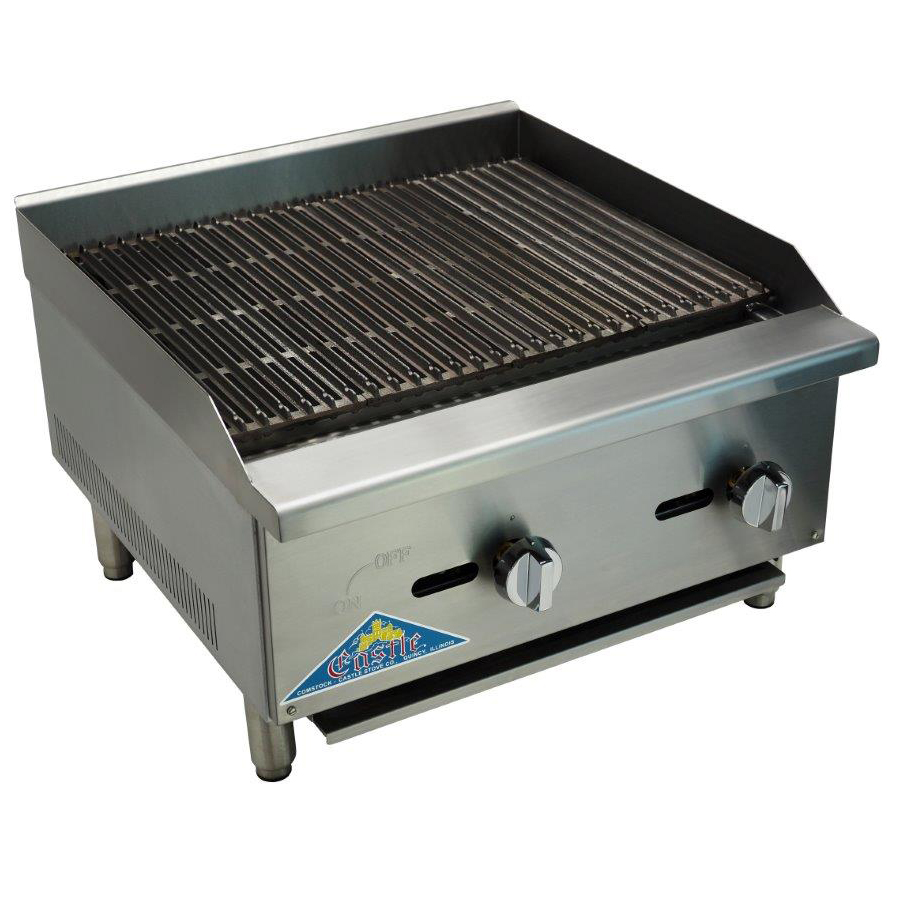 Comstock Castle CCERB24 Charbroiler, Gas, Countertop