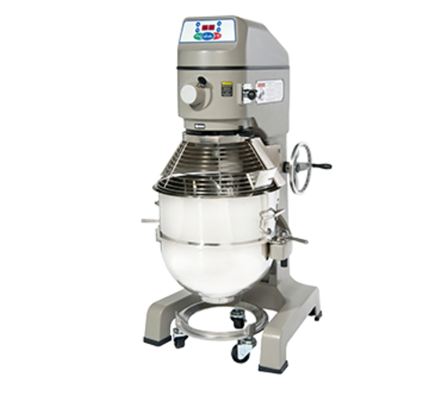 Globe Food Equipment Co. SP60 Planetary Mixer 60 qt Stainless Steel Bowl 3 Speed Digital Touchpad Controls
