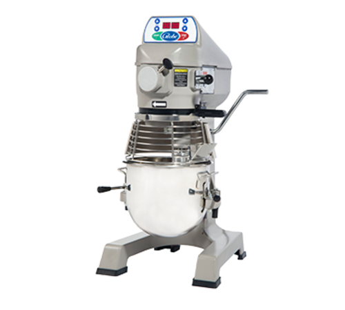 Globe Food Equipment Co. SP10 Planetary Mixer 10 qt Bench Model 3-Speed with Stainless Steel Bowl and Attachments
