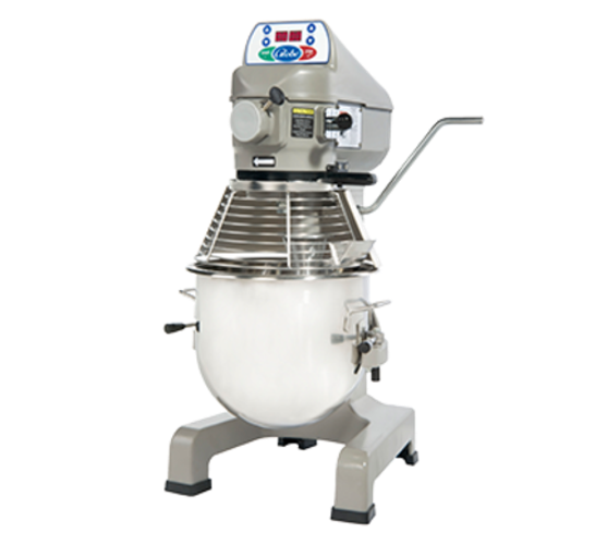 Globe Food Equipment Co. SP20 Planetary Mixer 20 qt 3-speed with Stainless Steel Bowl and Accessories